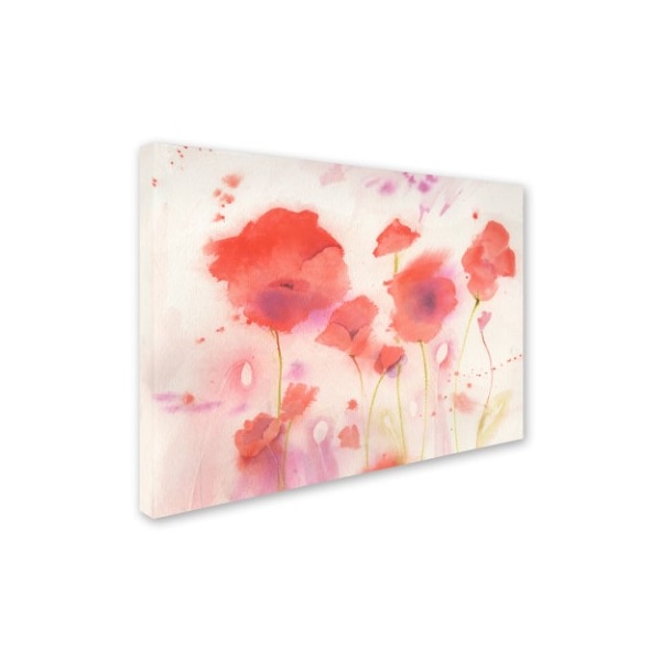 Sheila Golden 'Poppy Memory' Canvas Art,24x32